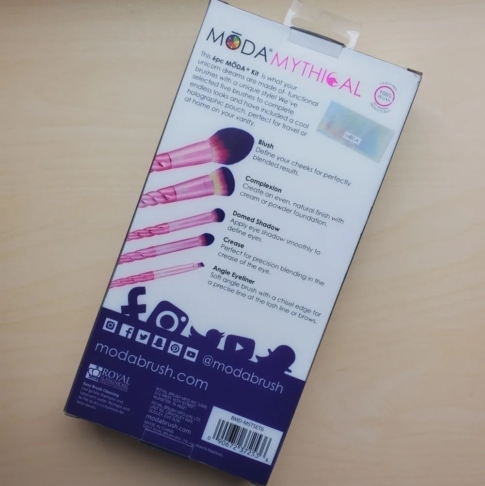 Royal & Langnickel MODA Mythical 6pc Brush Kit